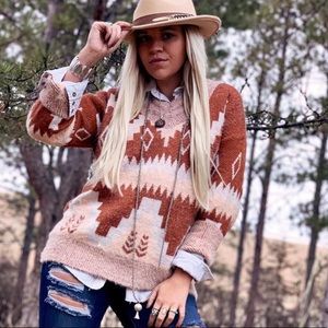 Aztec sweater